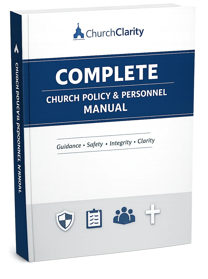 Complete Church Policy & Personnel Manual